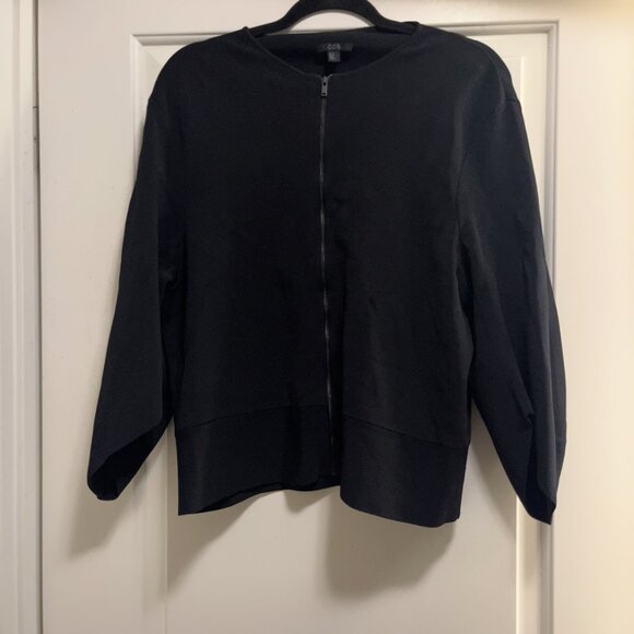 COS black zip up- size Medium - Picture 2 of 3